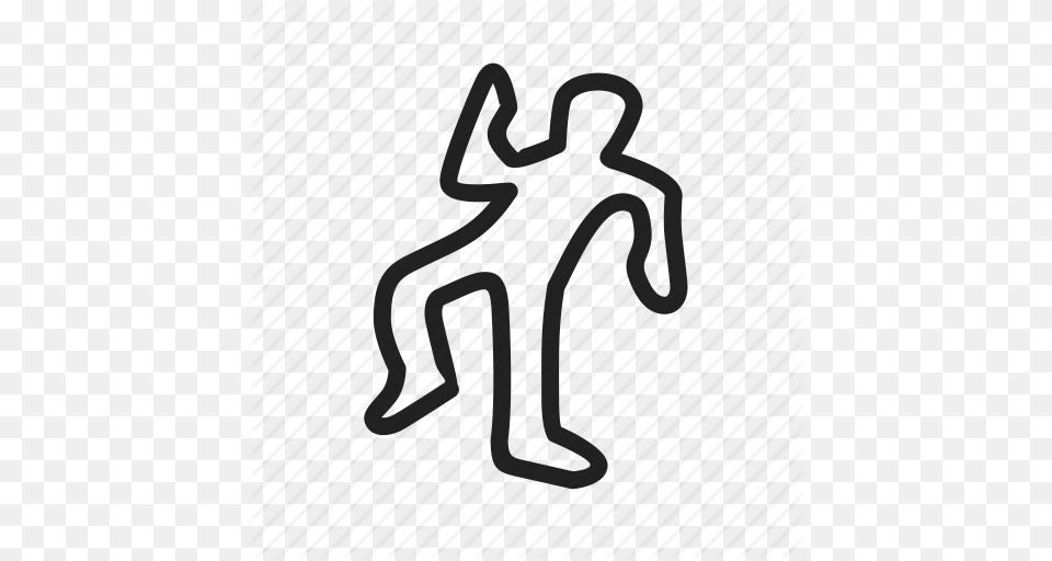 Body Crime Dead Death Man Murder Person Icon, Text Free Png