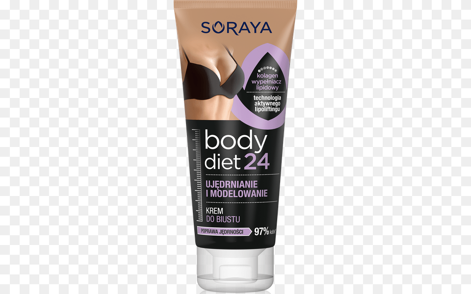 Body Diet 24 Bust Cream Soraya Krem Do Biustu, Bottle, Cosmetics, Lotion, Can Free Transparent Png
