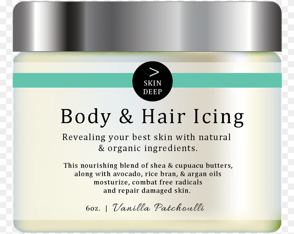 Body Icing Loaded With Shea Butter And Nourishing Cosmetics, Bottle Free Transparent Png