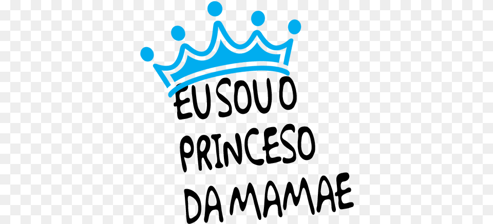 Body Infantil Eu Sou O Princeso Da Mame Coroa Azul Infant Bodysuit, Accessories, Jewelry, Crown Free Png