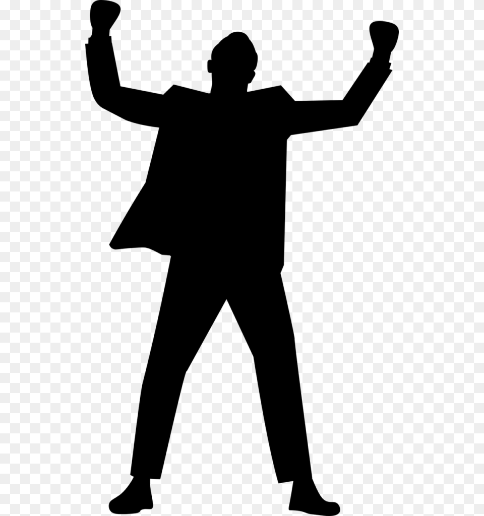 Body Language Clipart Of Winging, Gray Png Image
