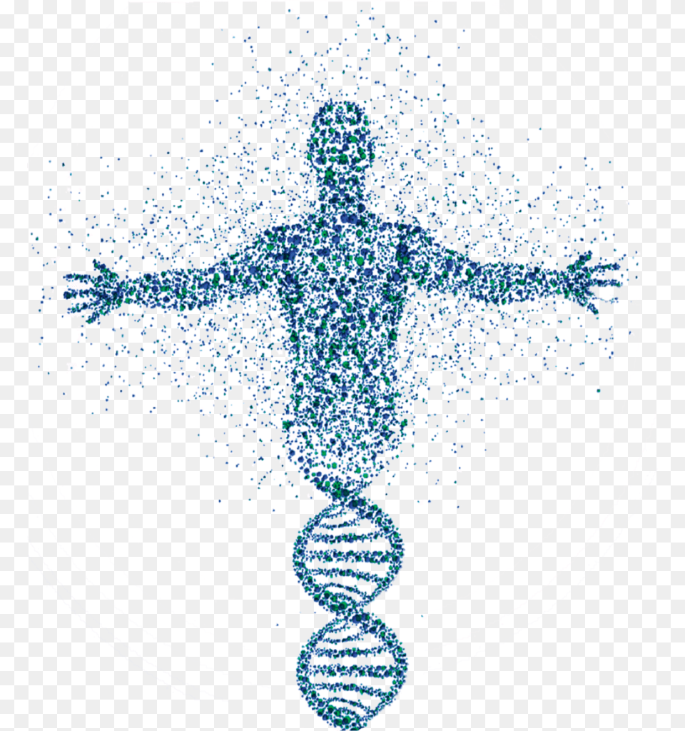 Body Made Of Atoms, Cross, Symbol, Person, Face Png Image