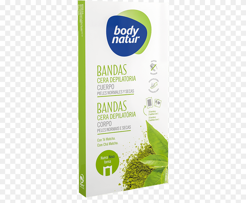 Body Natur Bandas Cera Depilatoria, Advertisement, Herbal, Herbs, Plant Png