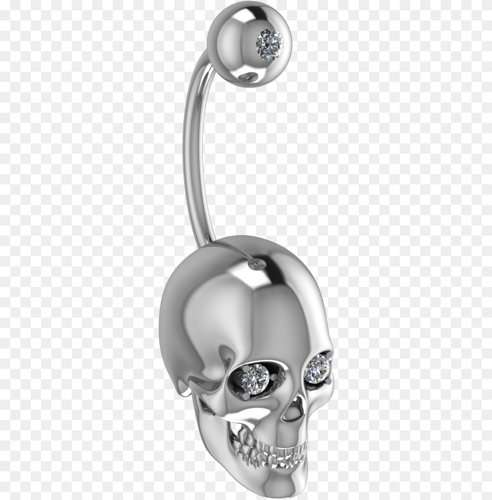 Body Piercing Skull, Accessories, Earring, Jewelry, Indoors Free Png