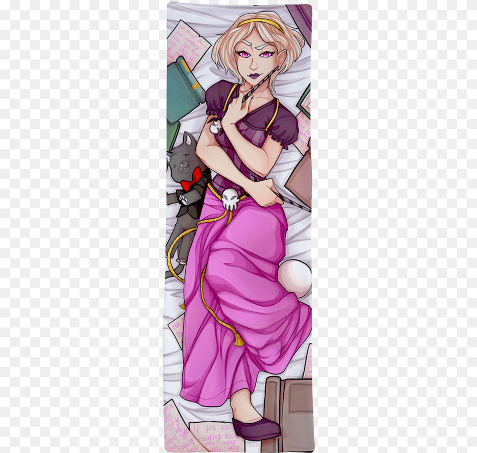 Body Pillow Anime Game Grumps Body Pillow, Book, Comics, Publication, Person Png