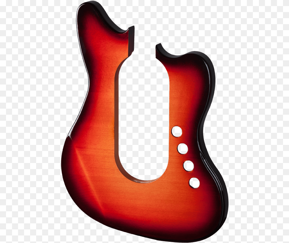 Body Pons Guitars Ku Sunburst Guitar, Musical Instrument Png Image