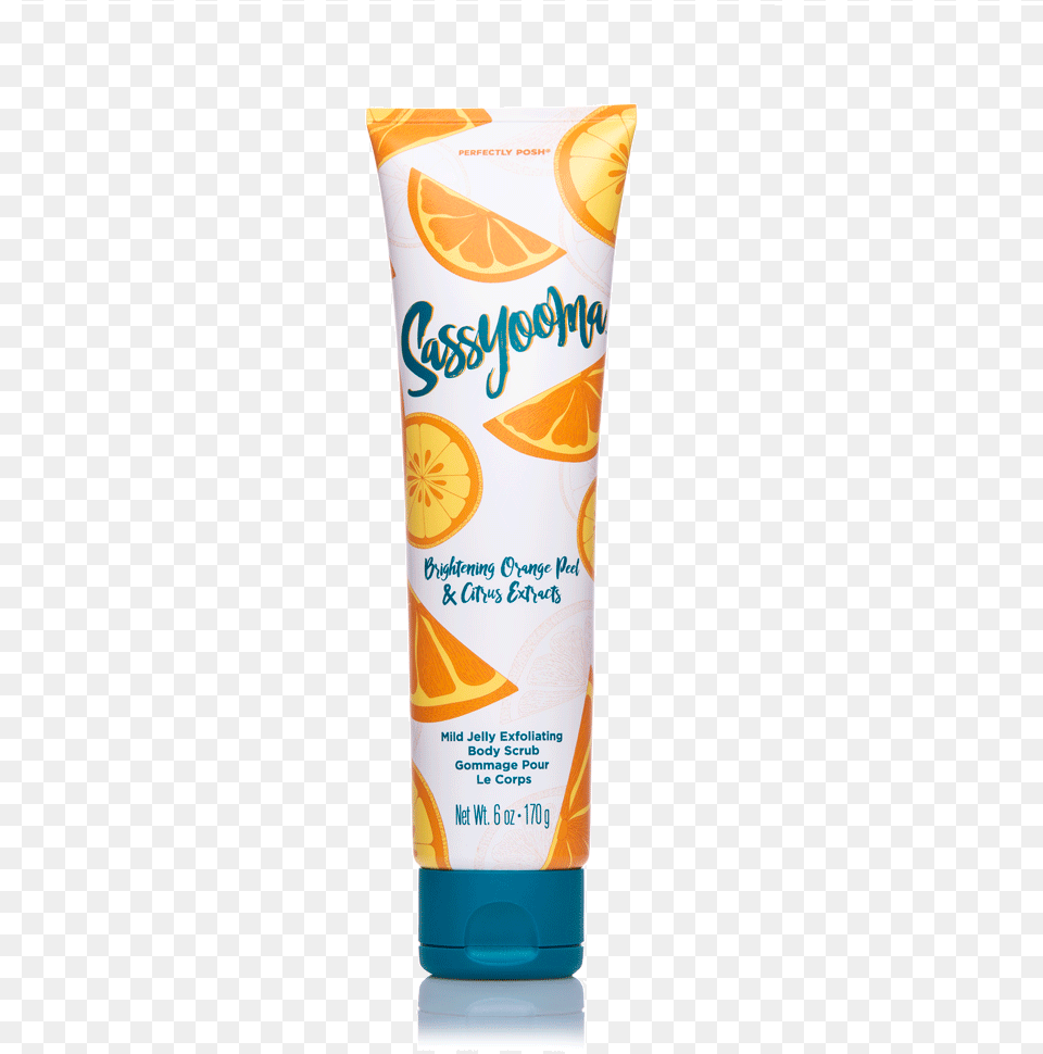Body Scrub Orange Citrus Perfectly Posh Products, Bottle, Lotion, Cosmetics, Sunscreen Free Transparent Png