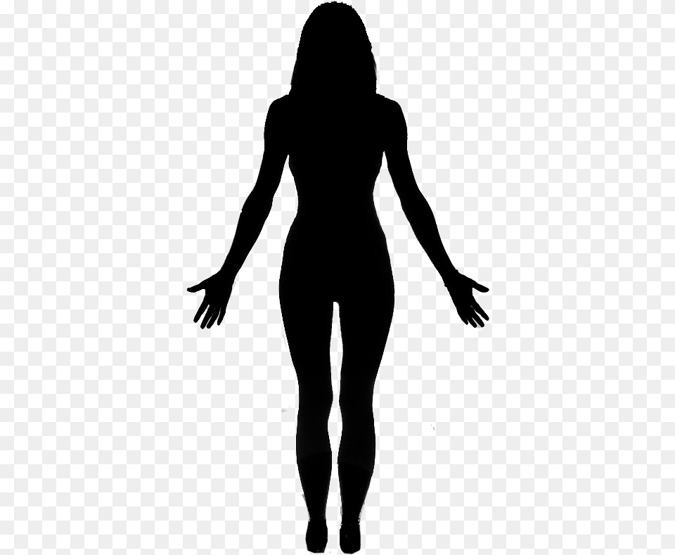 Body Silhouette At Getdrawings Full Body Body Silhouette, Adult, Female, Person, Woman Free Png Download