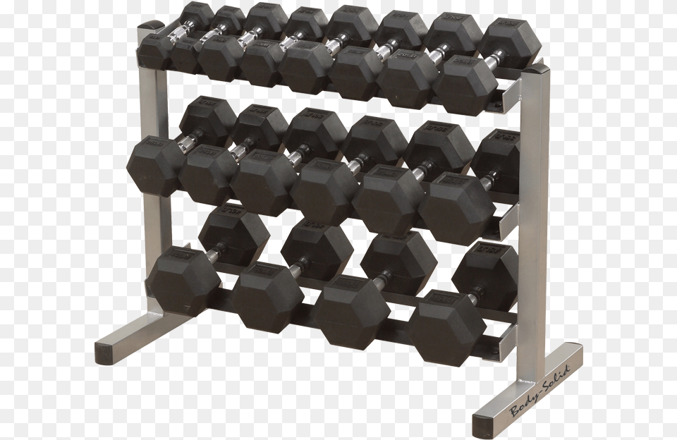 Body Solid 40 Inch 3 Tier Dumbbell Rack, Toy, Bicep Curls, Fitness, Gym Free Transparent Png