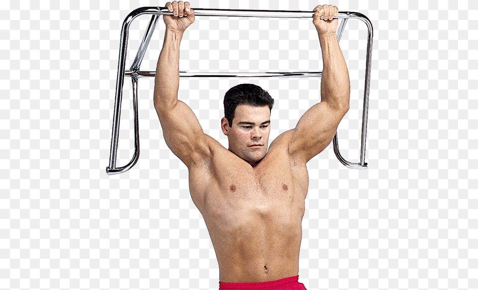 Body Solid Chin Up Bar, Adult, Person, Man, Male Free Png