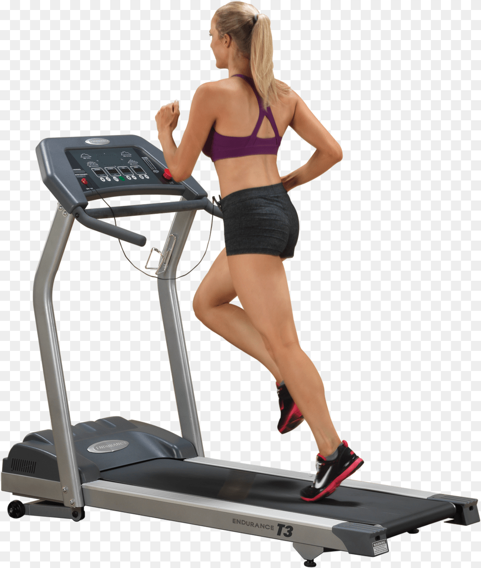 Body Solid Endurance Treadmill, Adult, Woman, Person, Female Free Transparent Png
