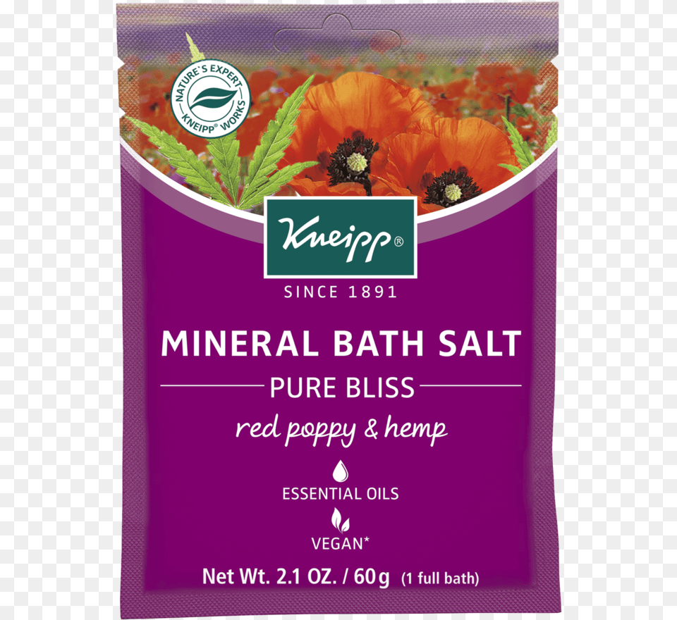 Body Washes Soaks Amp Salts Kneipp Mineral Bath Salts In Dream Away, Advertisement, Herbal, Herbs, Plant Free Transparent Png