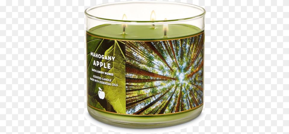 Body Works Mahogany Apple 3 Wick Candle Mahogany Apple Bath And Body Works Free Transparent Png