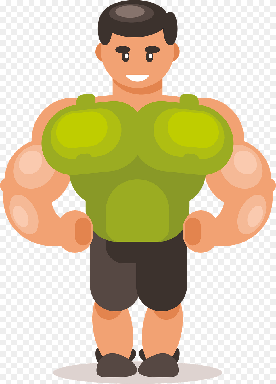 Bodybuilder Clipart, Baby, Person, Face, Head Free Png Download