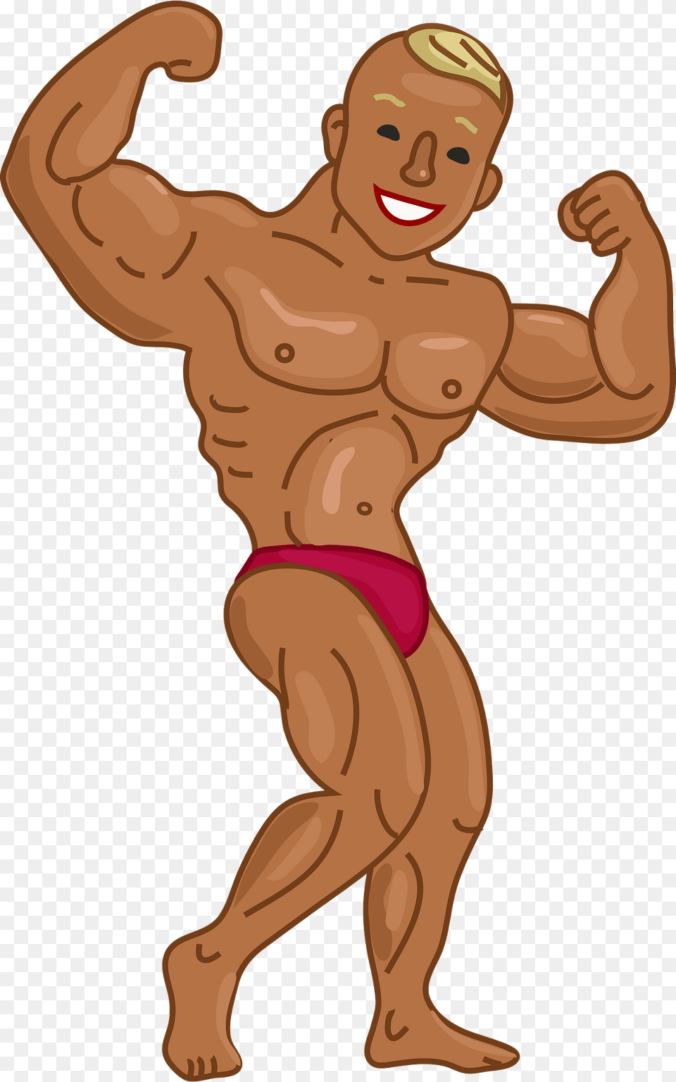 Bodybuilder Clipart, Baby, Person, Face, Head Png
