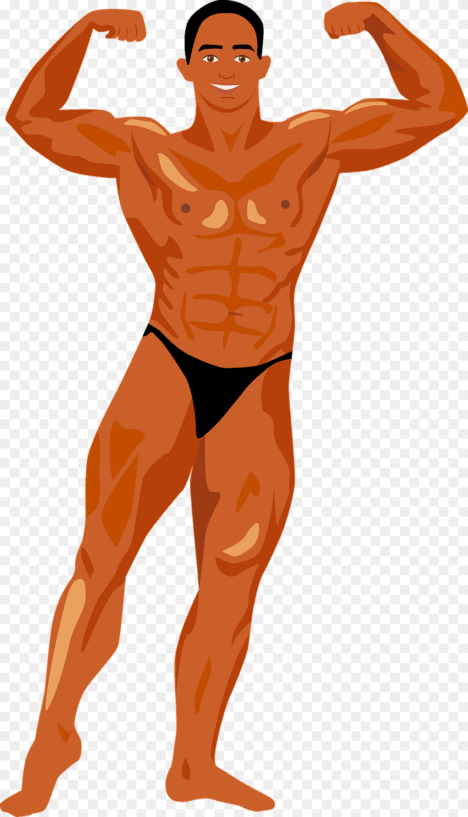 Bodybuilder Clipart, Adult, Male, Man, Person Free Transparent Png