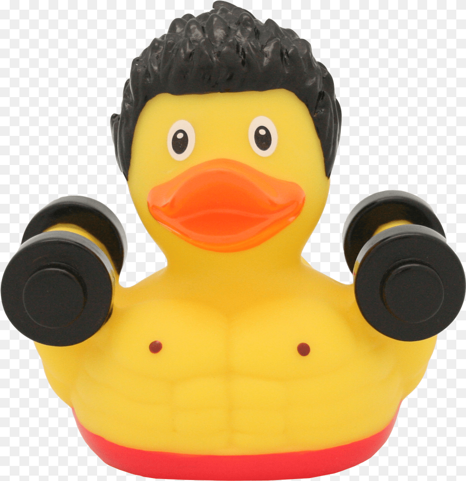 Bodybuilder Rubber Duck By Lilalu Rubber Duck, Toy Free Png