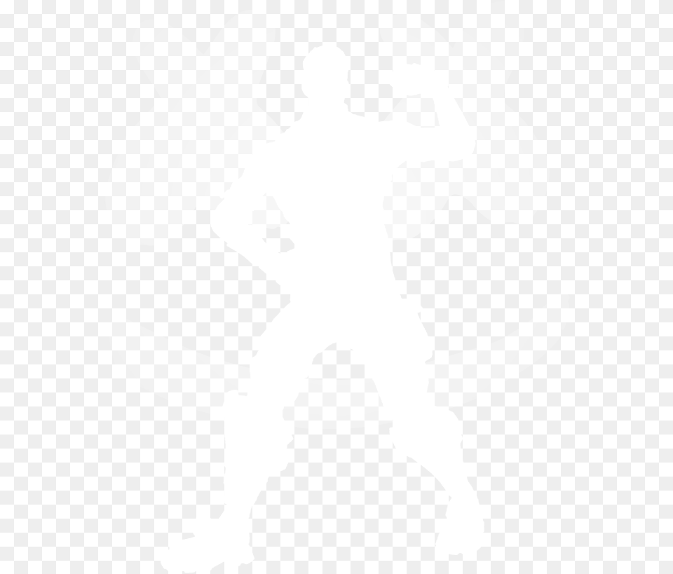 Bodybuilder Silhouette Marshmello In Fortnite Skins, Stencil, Baby, Person Png