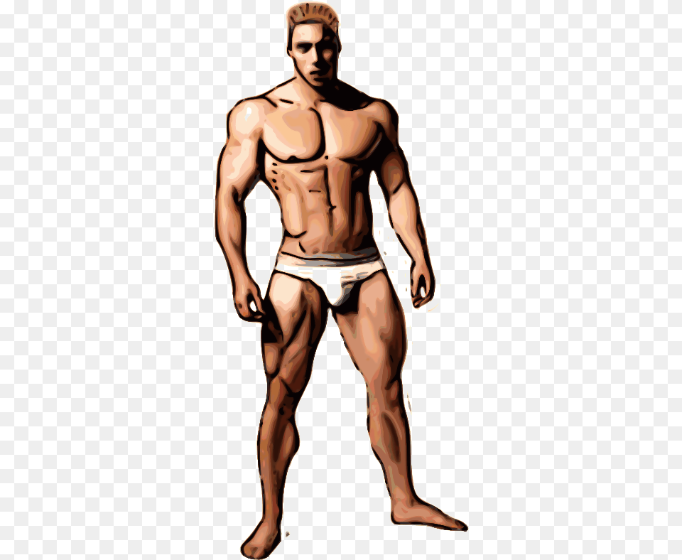 Bodybuilders Clipart, Adult, Male, Man, Person Png