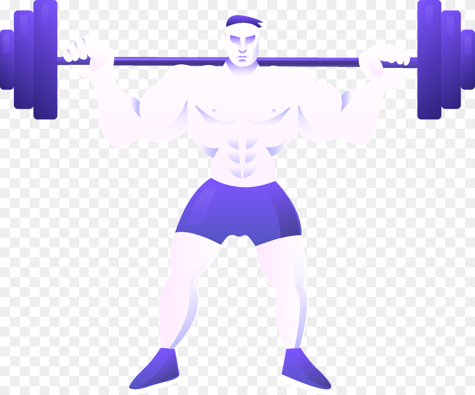 Bodybuilding Clipart, Person, Working Out, Fitness, Sport Png