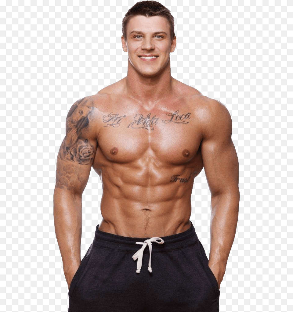 Bodybuilding Flat Stomach Men, Person, Skin, Tattoo, Adult Png Image