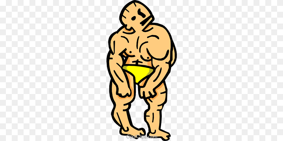 Bodybuilding Royalty Vector Clip Art Illustration, Baby, Person, Clothing, Swimwear Free Transparent Png