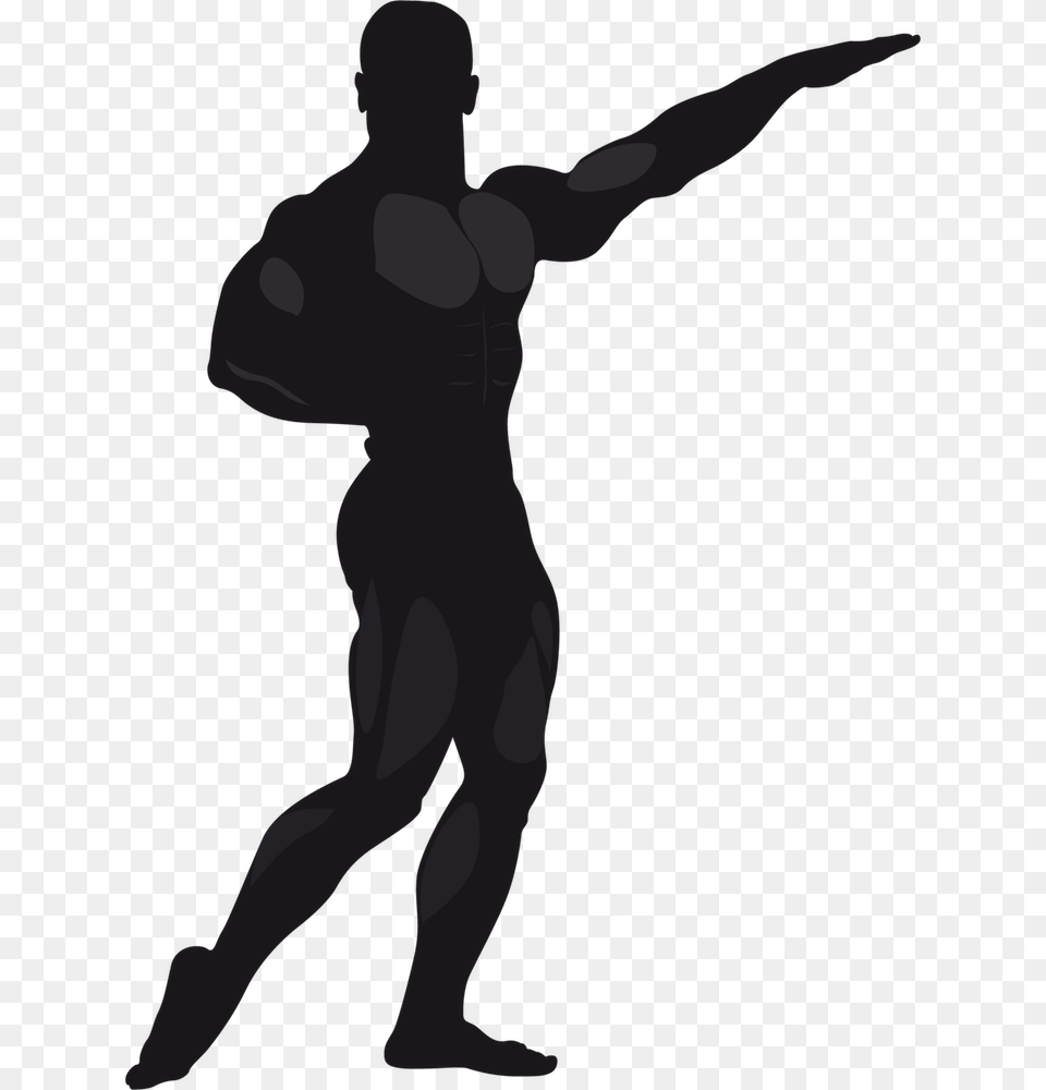 Bodybuilding Stickers Messages Sticker 3 Silhouette, Person, Dancing, Leisure Activities, Head Free Png