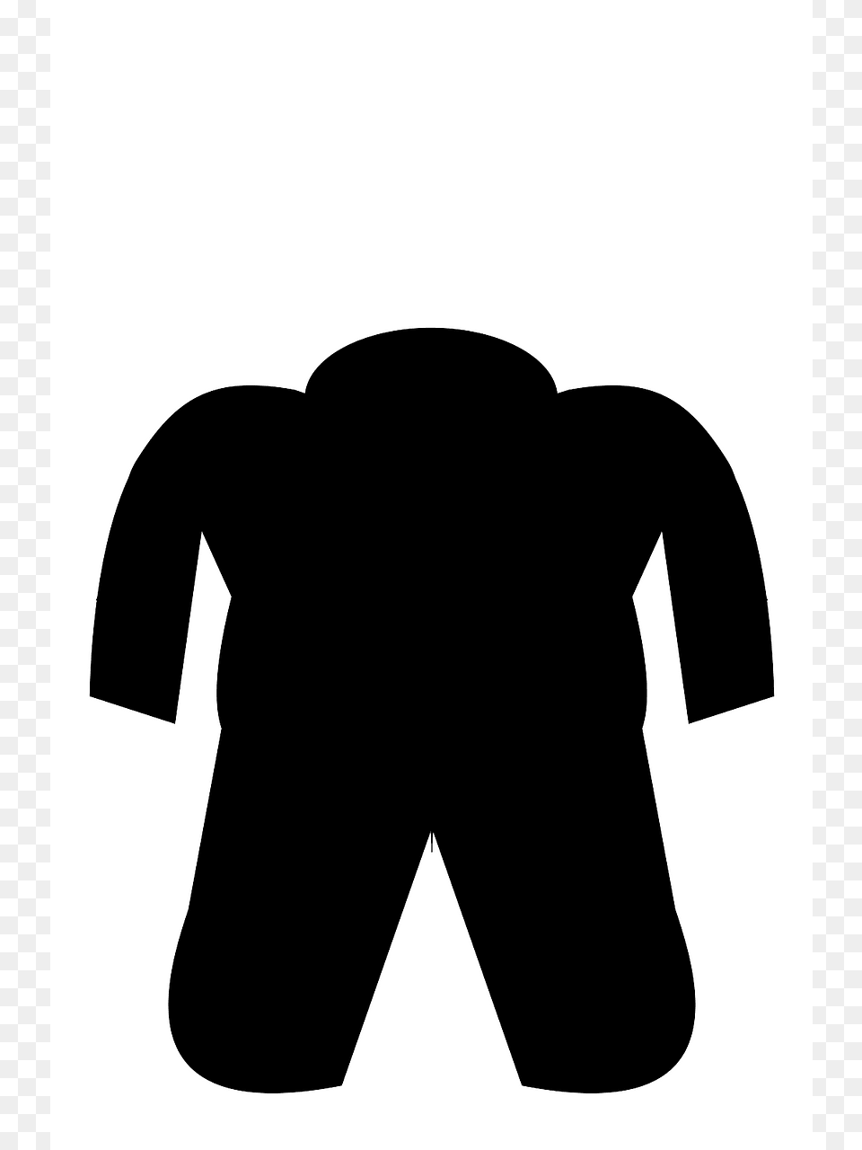 Bodyguard Clipart, Silhouette, Stencil, Clothing, Shirt Free Png Download