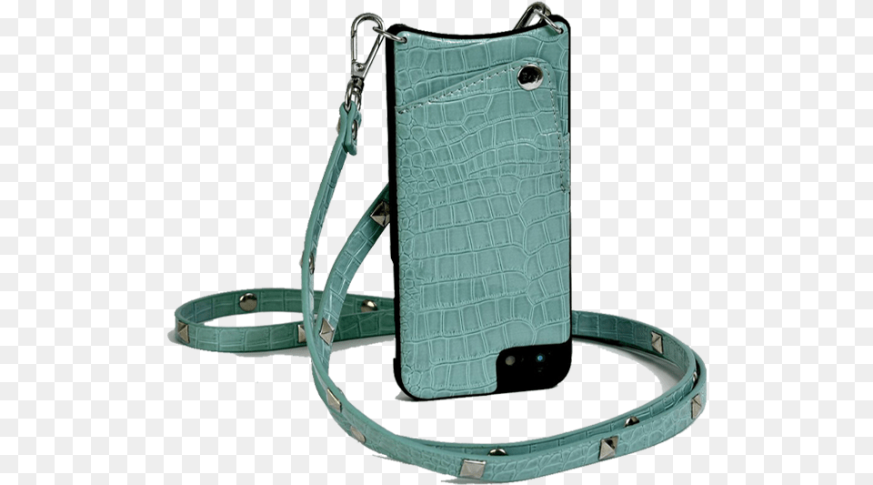 Bodywallet Blue Croc Crossbody, Accessories, Bag, Handbag, Purse Free Png Download