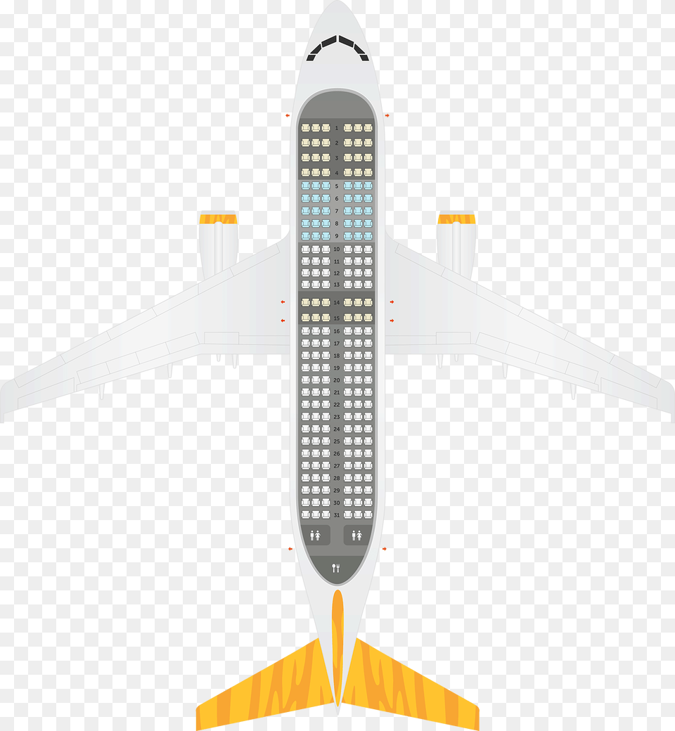 Boeing 737 800 Seat Map Airbus, City, Cross, Symbol, Electronics Free Transparent Png