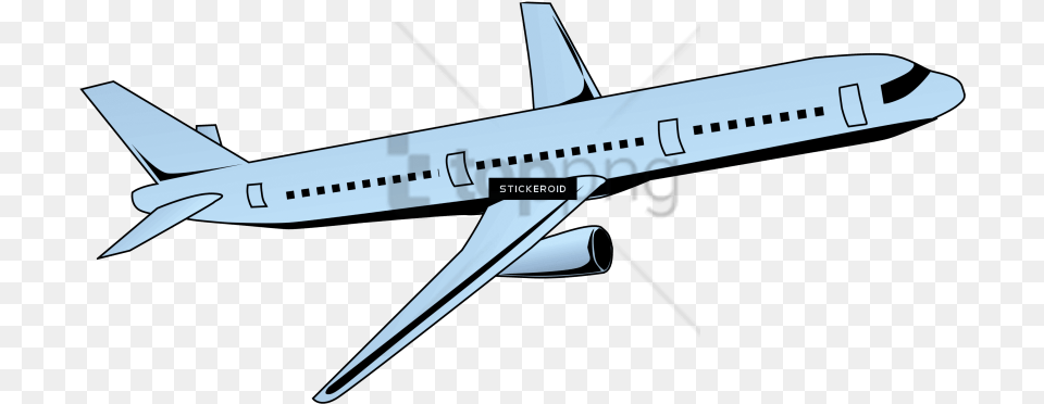 Boeing 737 Next Generation Airplane Clip Art, Aircraft, Airliner, Transportation, Vehicle Png Image