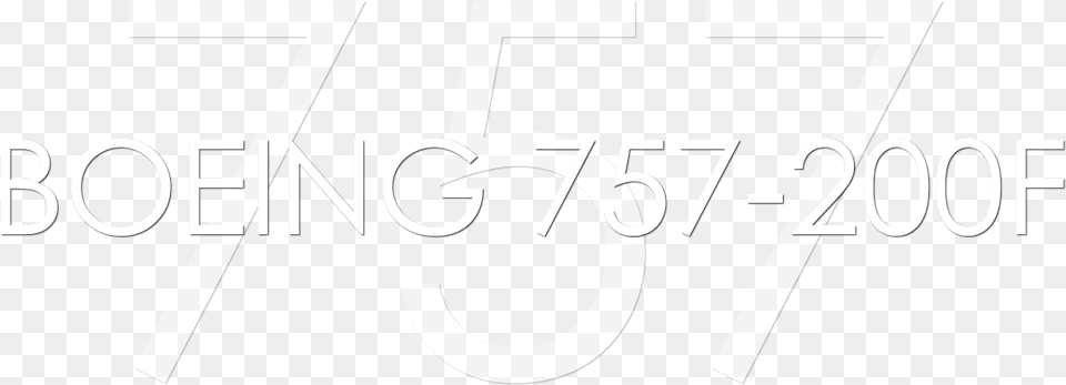 Boeing 757 200f Us Jet Corp Doodle For Google Template, Number, Symbol, Text Png