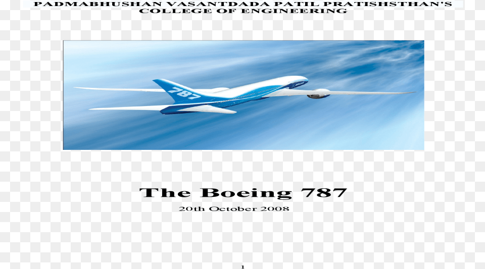 Boeing 787, Aircraft, Transportation, Flight, Airplane Png Image
