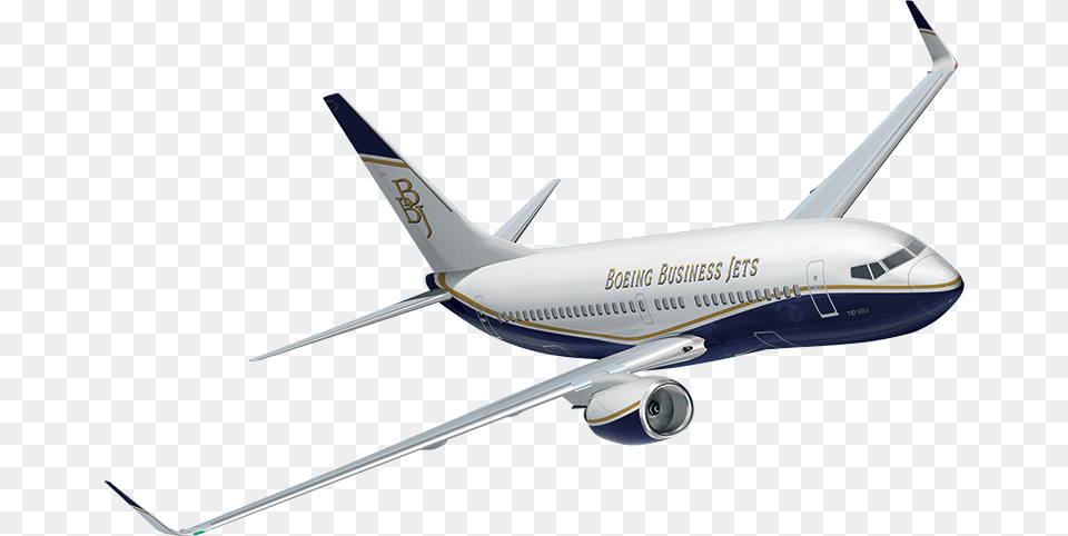 Boeing Business Jet, Aircraft, Airliner, Airplane, Flight Free Png