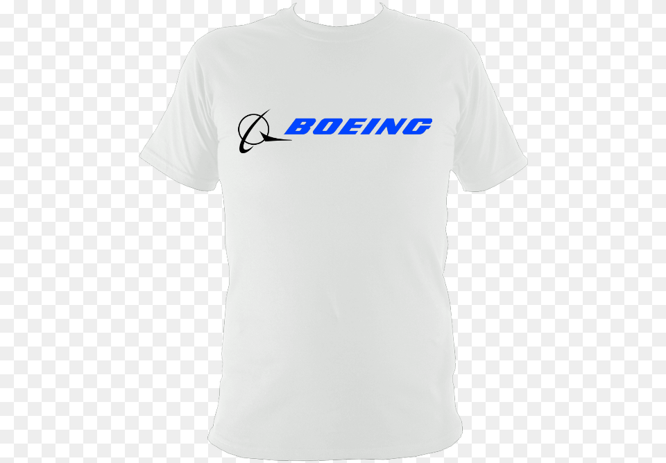 Boeing Logo T, Clothing, Shirt, T-shirt Free Png Download