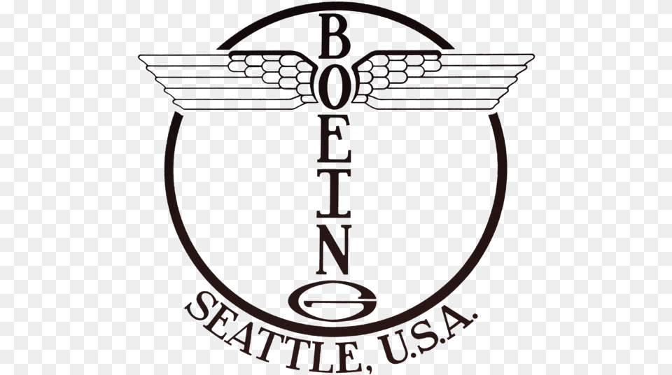 Boeing Totem Logo, Emblem, Symbol Free Transparent Png