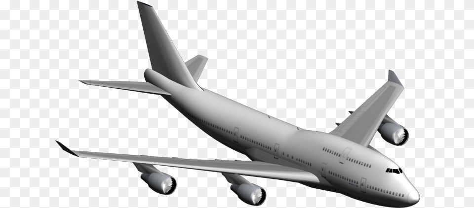 Boeing Image 747, Aircraft, Airliner, Airplane, Transportation Free Transparent Png