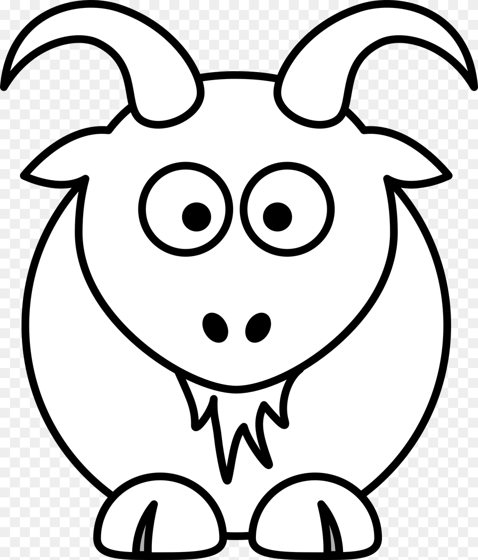 Boer Goat Outline Clip Art Png Image