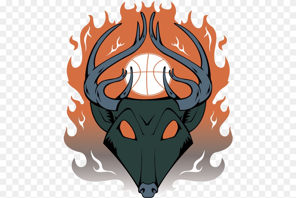 Bof App Icon Illustration, Antler, Bonfire, Fire, Flame Png