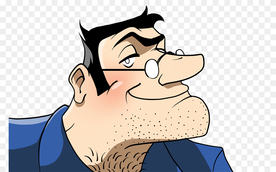 Bofh Chilling The Bearings The Register, Person, Cartoon, Adult, Female Png Image