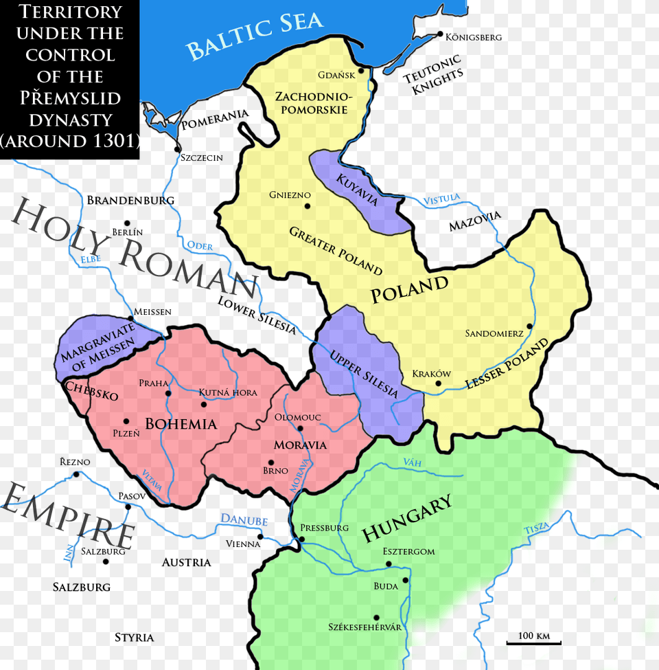 Bohemia In Roman Empire Czech Republic, Chart, Map, Plot, Atlas Free Png
