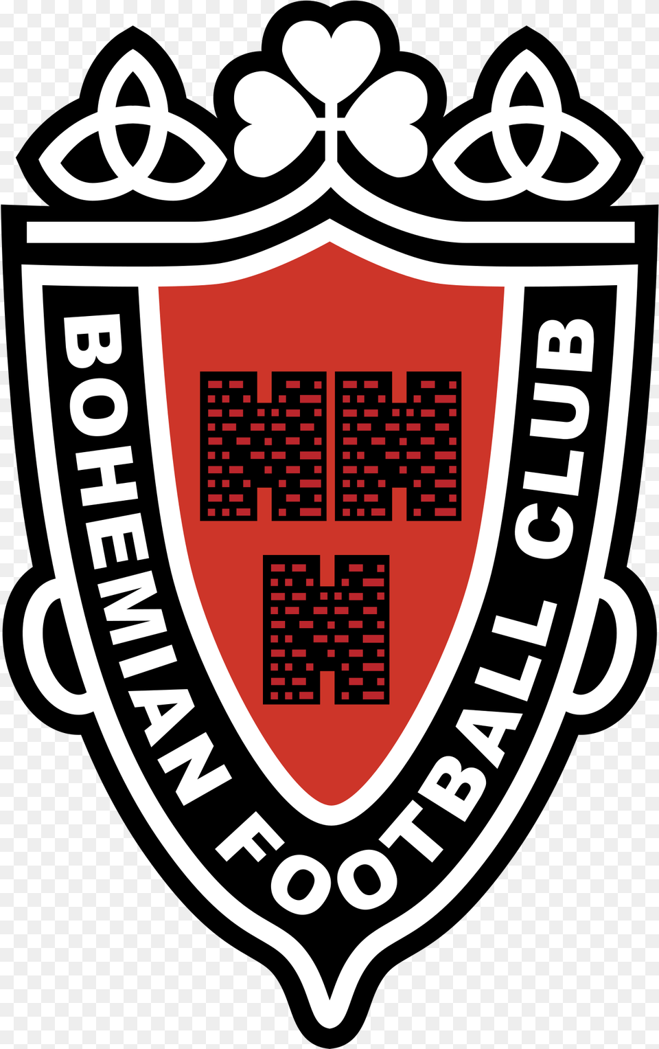 Bohemian 7827 Logo Transparent Bohemian Fc, Armor, Emblem, Symbol, Qr Code Free Png Download