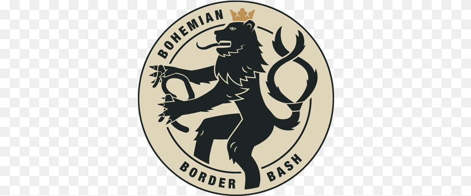 Bohemian Border Bash Emblem, Logo, Symbol, Animal, Bear Free Png