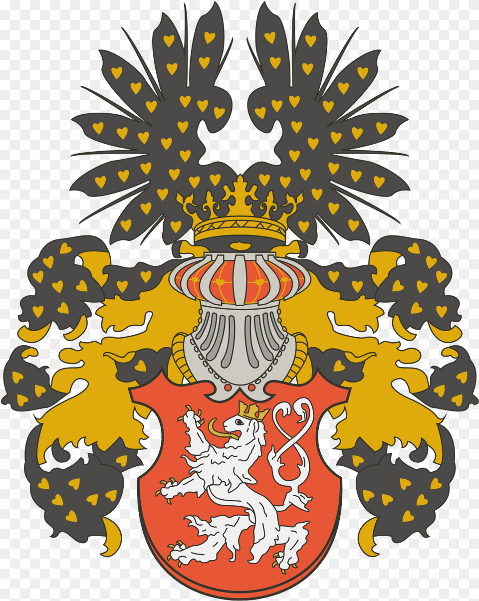 Bohemian Coat Of Arms, Emblem, Symbol, Logo, Baby Free Transparent Png
