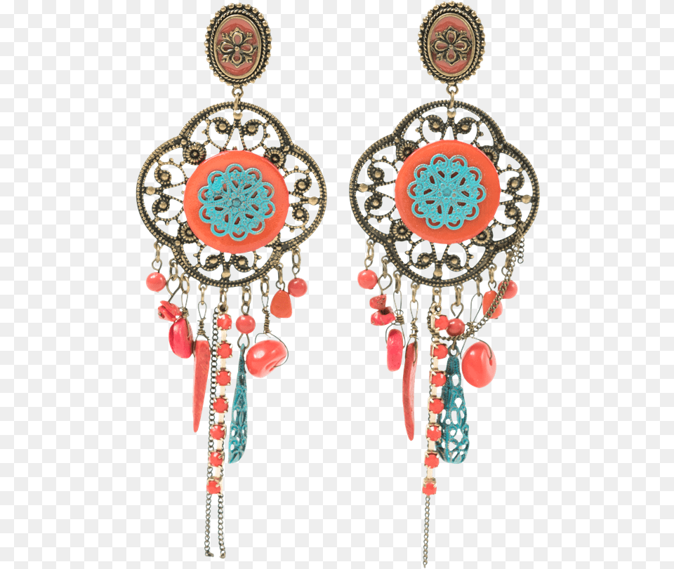 Bohemian Dream Earrings Illustration, Accessories, Earring, Jewelry, Chandelier Png