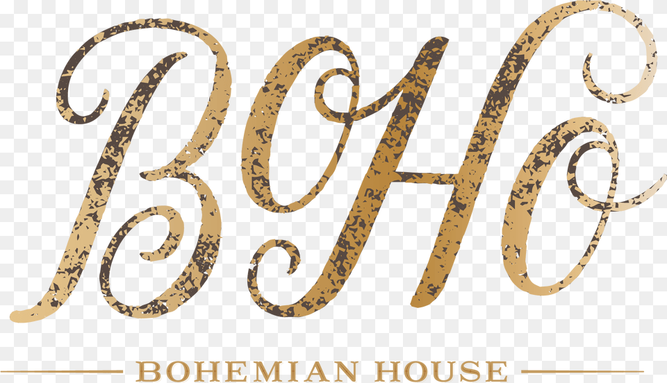 Boho Bohemian House Collapsed Logo Calligraphy, Handwriting, Text, Animal, Reptile Png Image