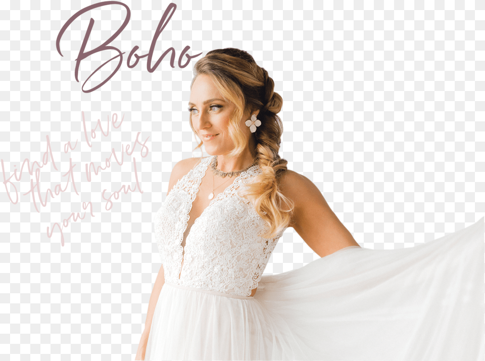 Boho Bride Final Gown, Wedding Gown, Clothing, Dress, Wedding Free Png Download