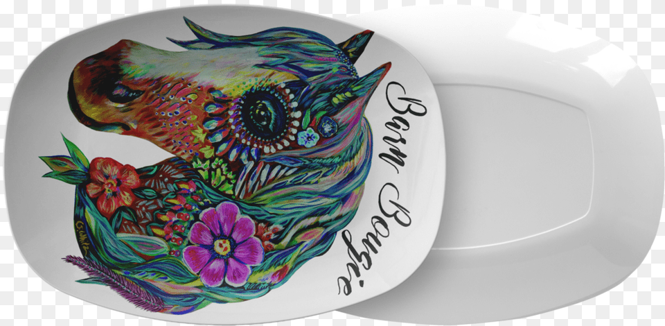 Boho Tribal Platter Barn Bougie Fish, Art, Pottery, Porcelain, Food Png Image