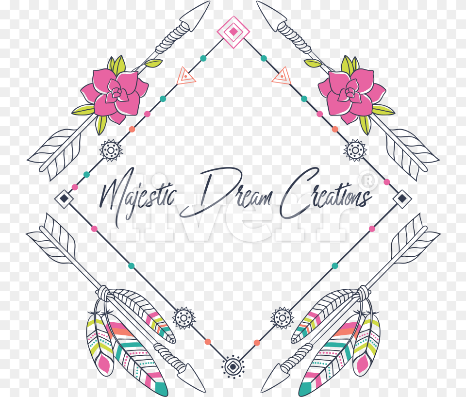 Boho Vector Style Illustration, Art, Graphics Free Transparent Png