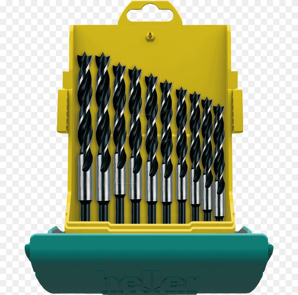 Bohr Cv Wood Twist Drill Bit Set, Device Free Png Download